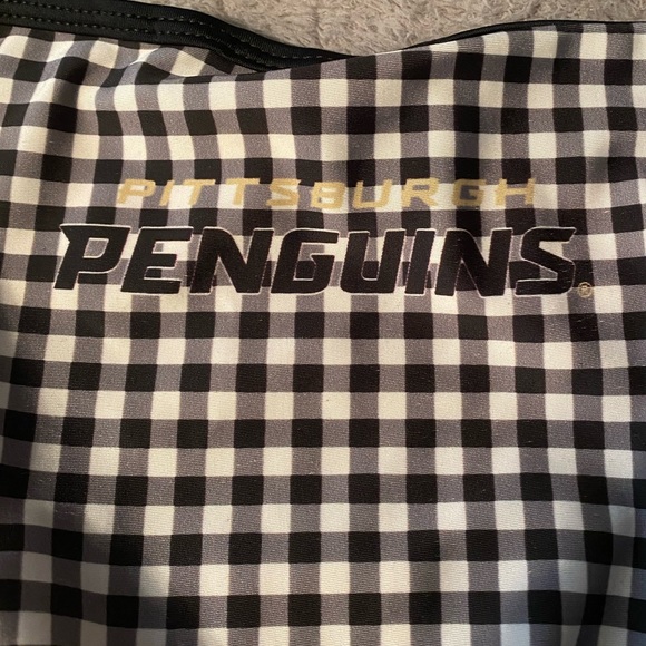 NHL officially licensed Pittsburgh Penguins black and white bikini, size small - Picture 8 of 8